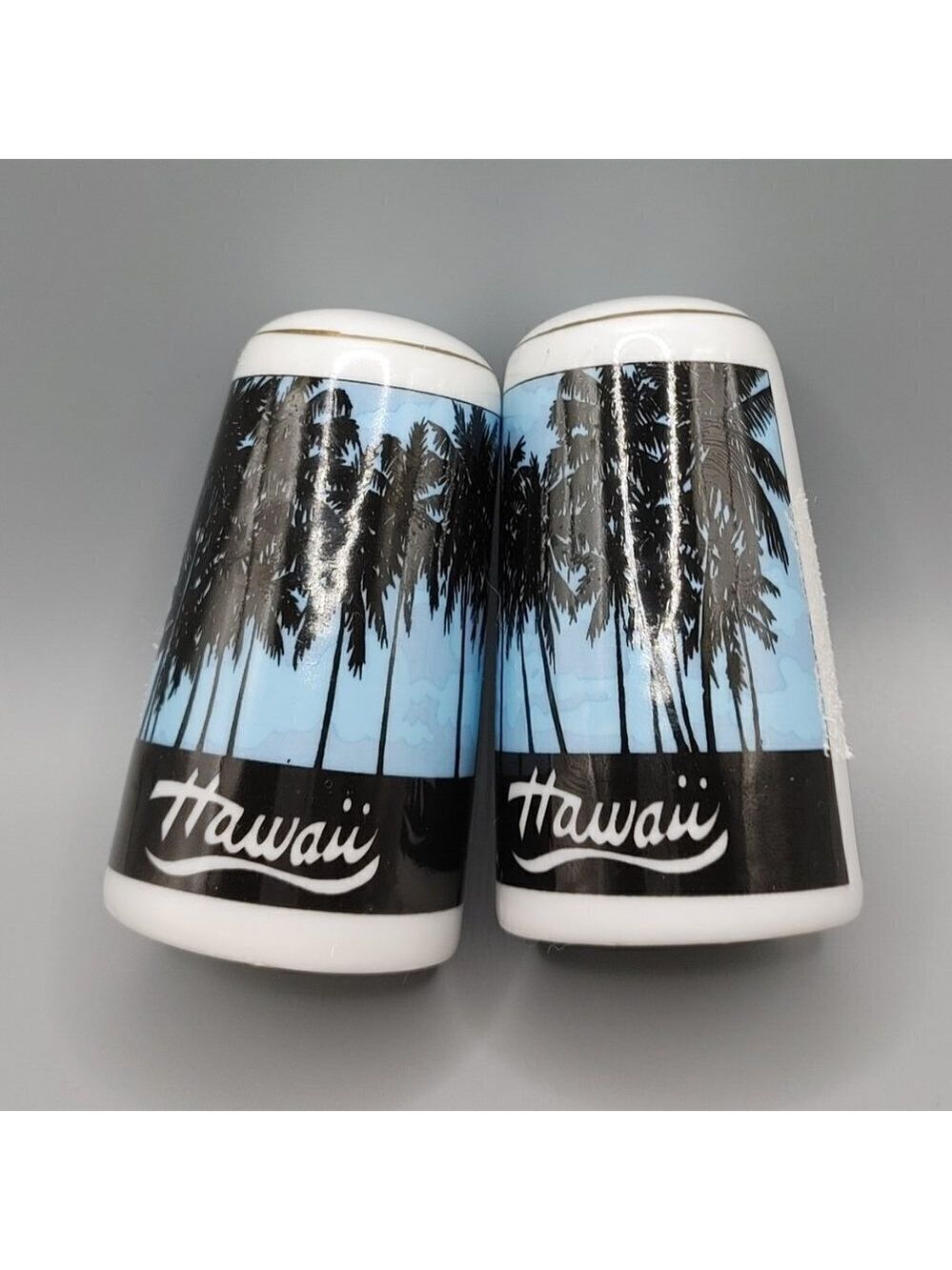 Vintage Hawaii Salt Pepper Shakers Souvenir